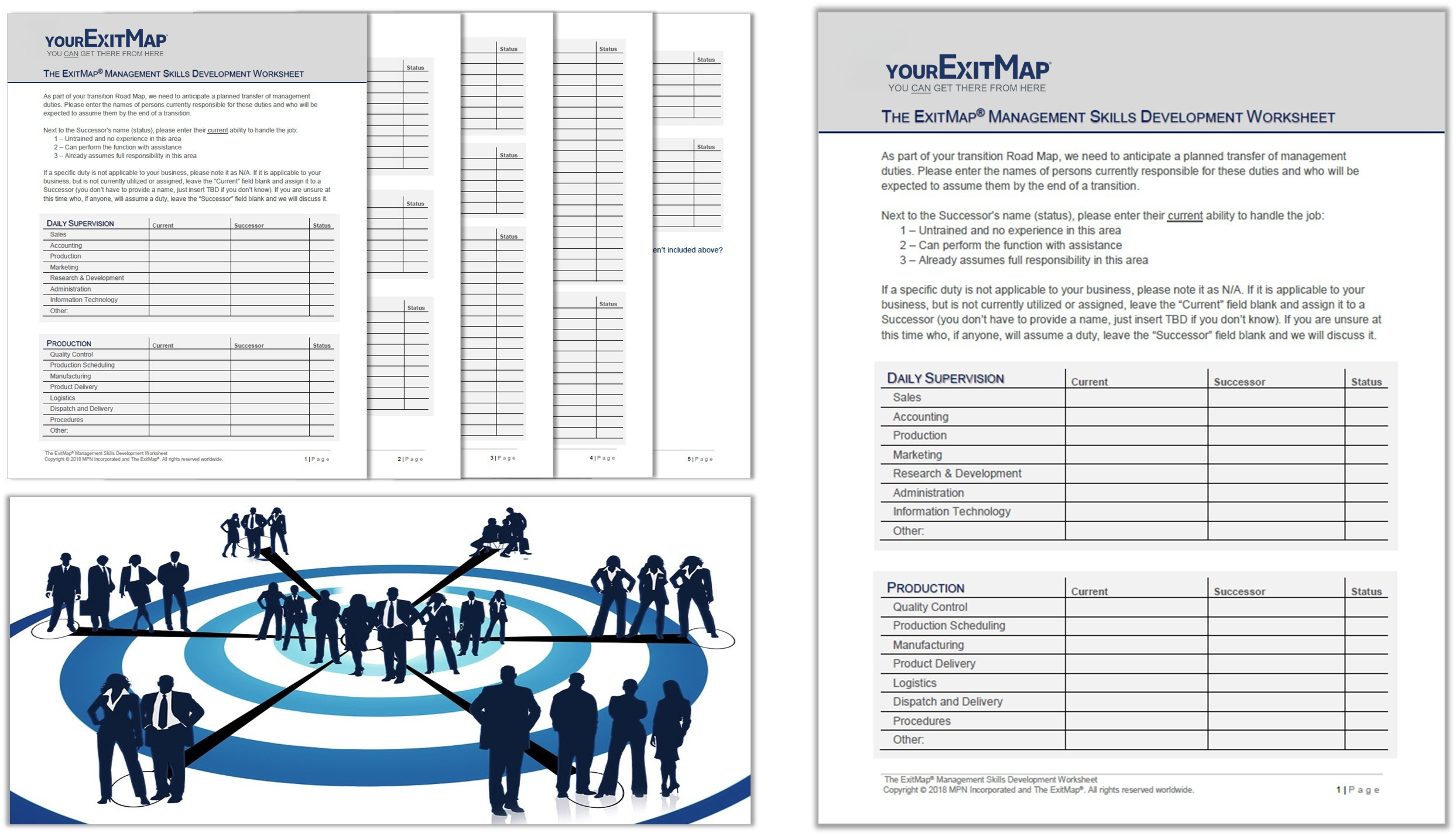 All Pages Management Succession Worksheet